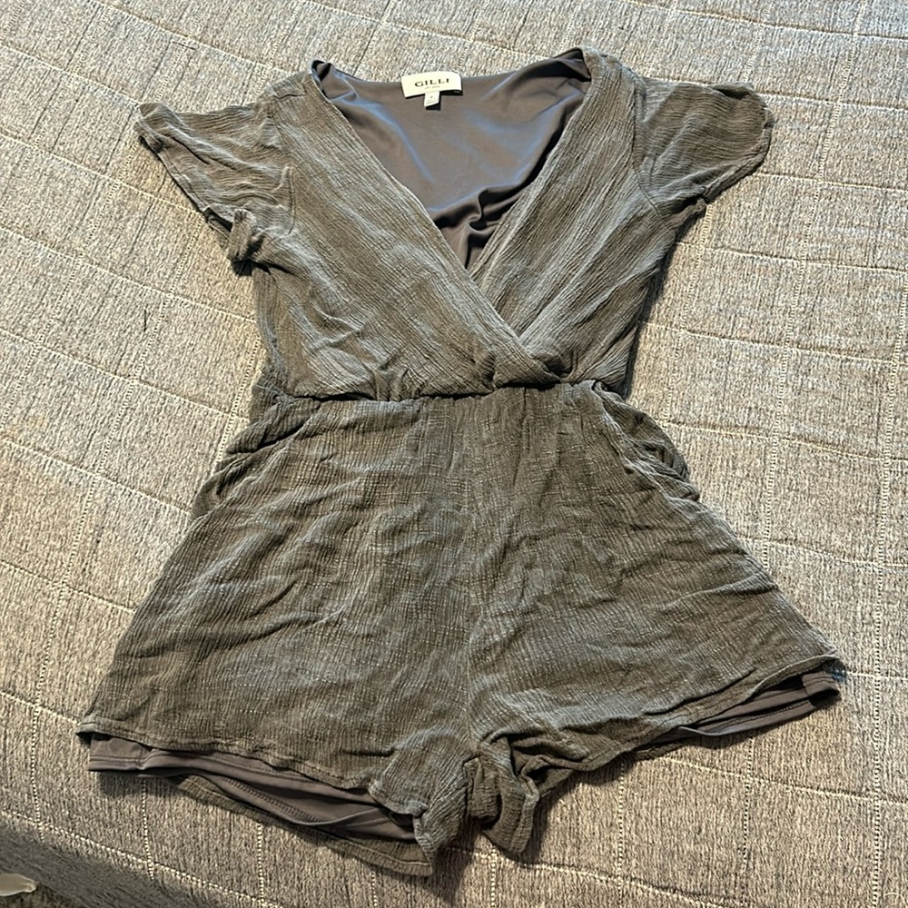 Grey romper
